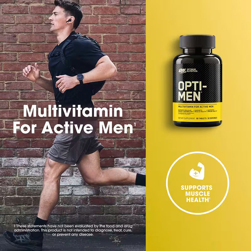 Optimum Nutrition Opti-Men – Multivitamínico Integral (150 Tabletas)