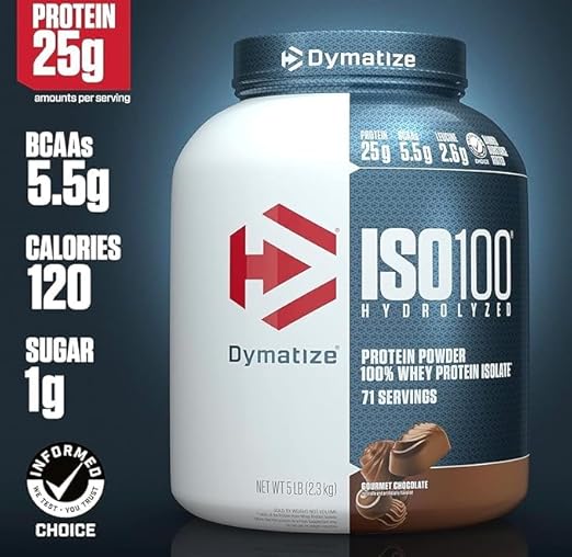Dymatize ISO 100 – Chocolate Gourmet (5 lbs)