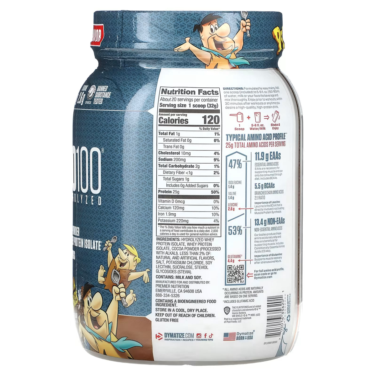 Dymatize ISO100, 1.3 lb | Proteína Hidrolizada y Aislada