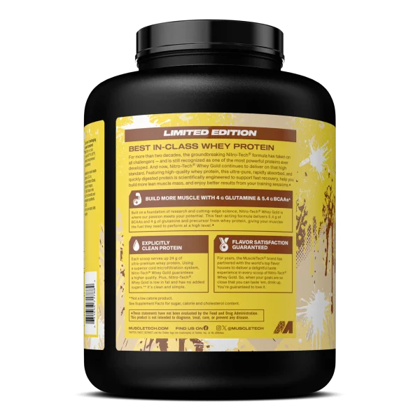 MuscleTech Whey Gold -Banana Cream 5LB