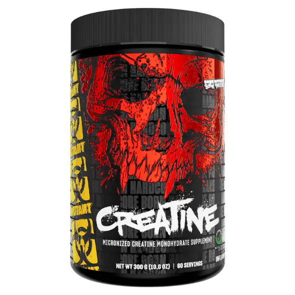 Mutant Creatine Monohydrate 300 g – Creatina Monohidratada Micronizada 100% Pura