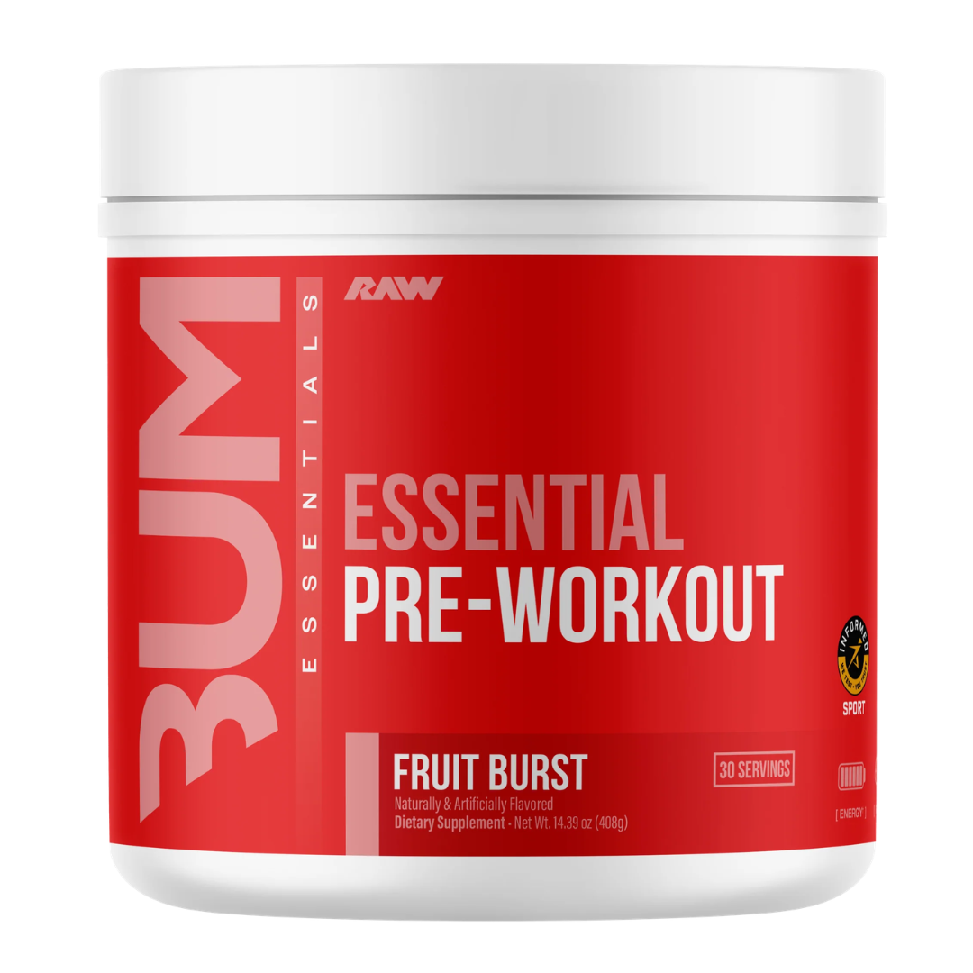 Raw Cbum Essential Pre-Workout – 30 Servicios