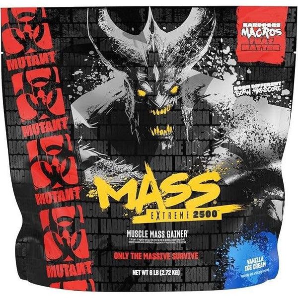Mutant Mass Extreme Gainer 12 lb (5.4 kg) Sabor Vainilla Alto en Calorías | Suplementos Nutrihub Mutant
