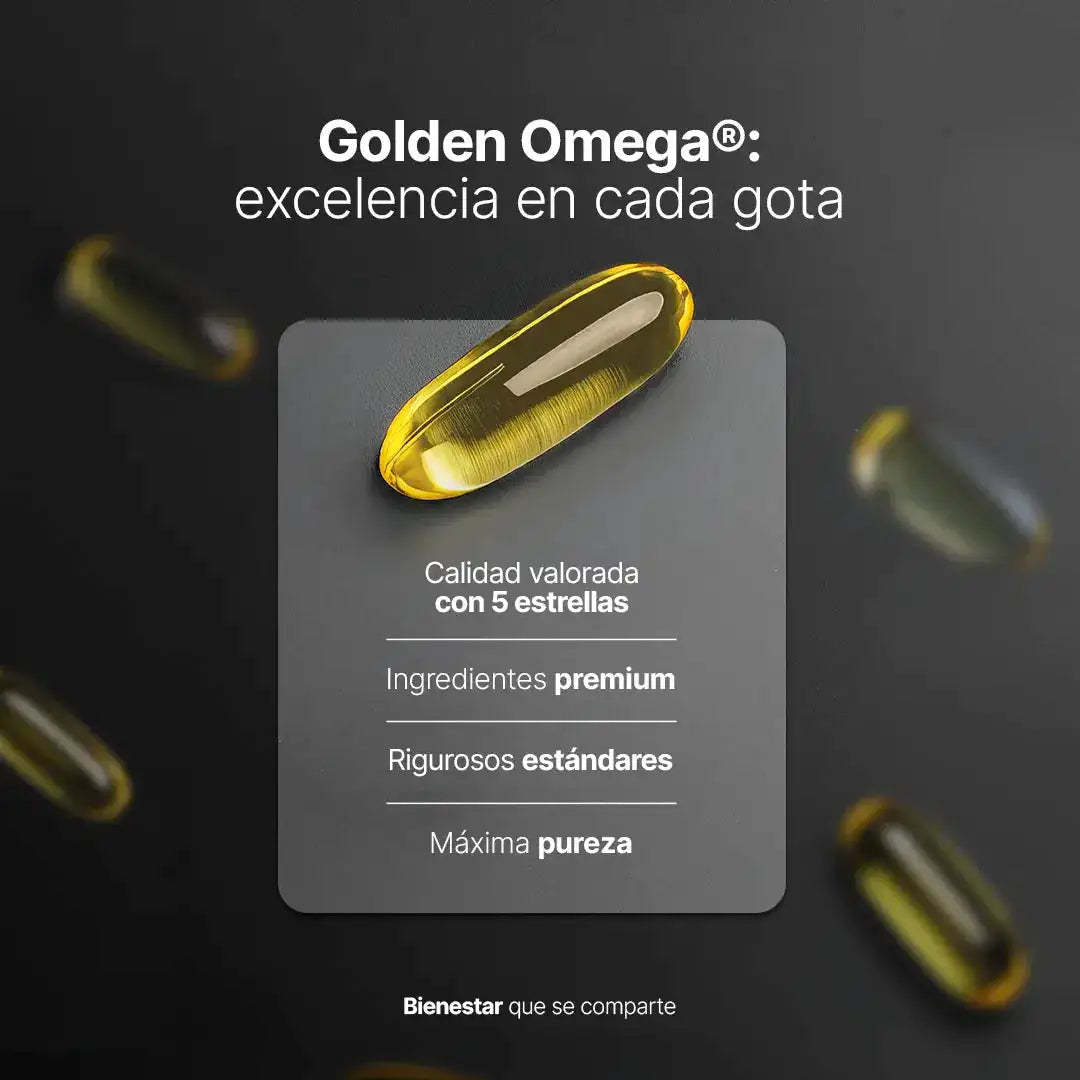 Omega 3 Platinum | Anchoa Salvaje con EPA y DHA | sin Metales Pesados | 1000 mg por porción
