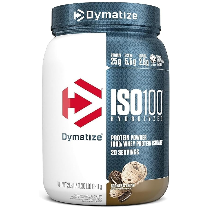Dymatize ISO100, 1.3 lb | Proteína Hidrolizada y Aislada