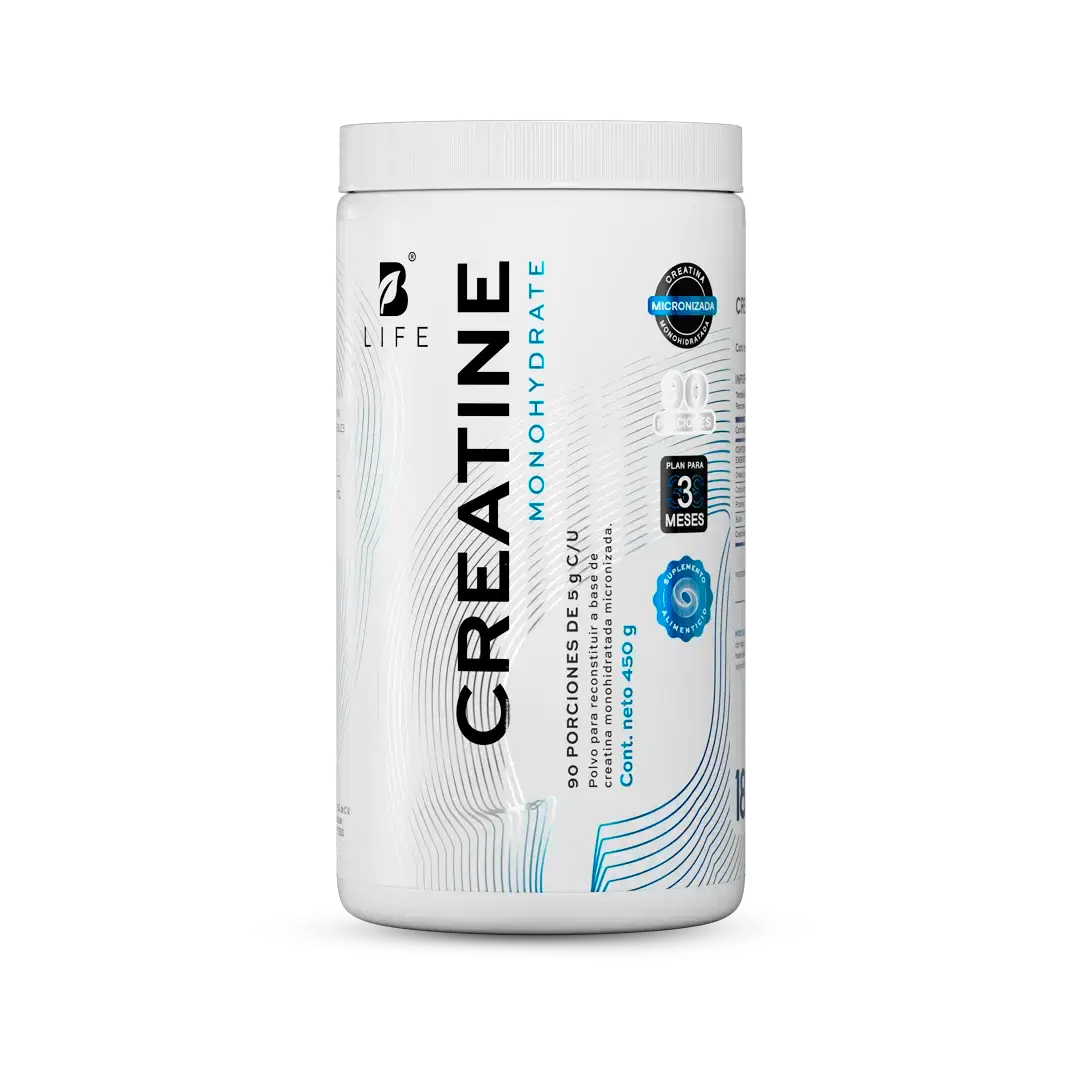 Creatina Monohidratada en Polvo B Life® – Micronizada y de Alta Pureza