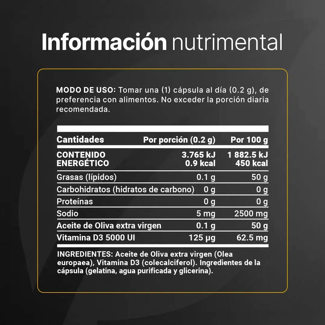 Vitamina D3 B Life® 5000 UI