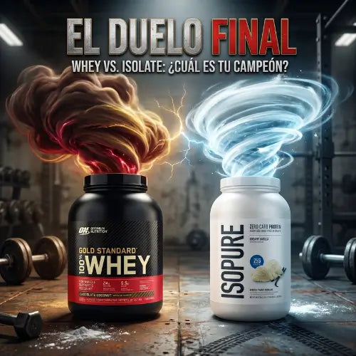 Whey vs Isolate: cuál te conviene según tu objetivo