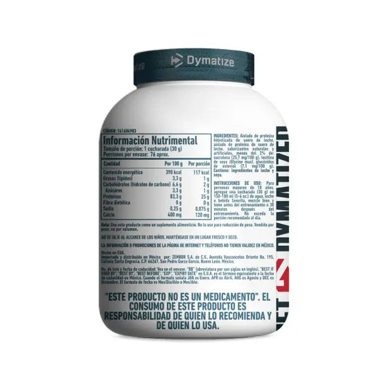 Dymatize ISO 100 – Fresa (5 lbs)