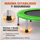 Trampolin Mini Brincolin Plegable Gimnasio Aerobico 101 Cm