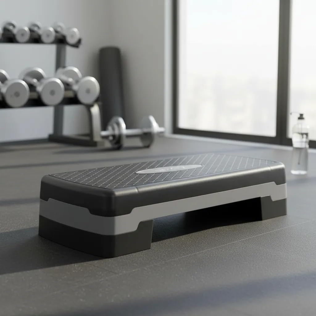 Banco Escalón Step Ajustable para Aerobics y Fitness
