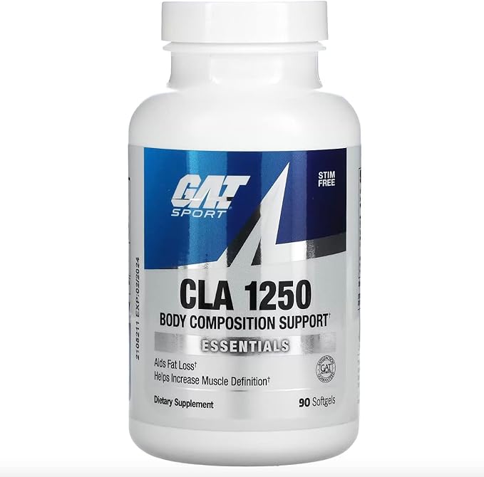 GAT Sport Essentials CLA 1250 – Soporte Metabólico (90 Softgels)