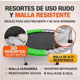 Trampolin Mini Brincolin Plegable Gimnasio Aerobico 101 Cm