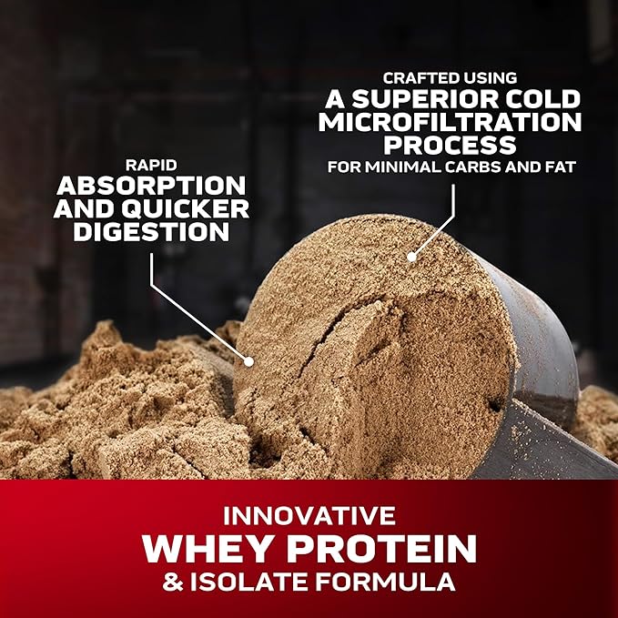 MuscleTech Whey Gold - Fresa 5LB