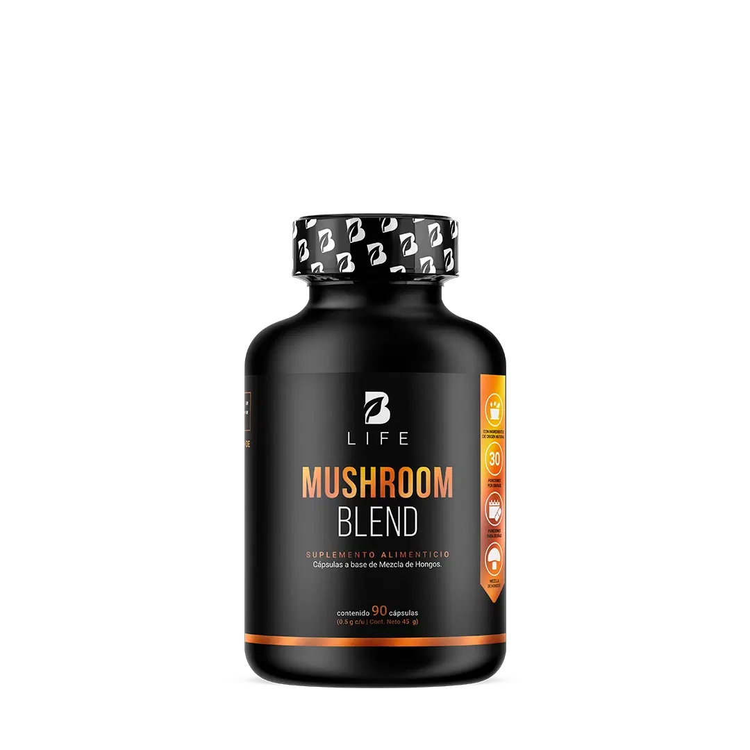 B Life Mushroom Blend Adaptógenos | Reishi, Cordyceps y Melena de León