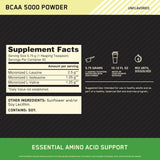 Optimum Nutrition BCAA 5000 Powder – Aminoácidos Instantizados (345g)