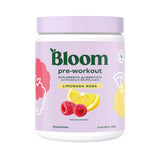 Bloom High Energy Pre-Workout – Pre-Entrenamiento con Vitamina C, B6 y B12 Sabor Limonada Rosa (50 Porciones)