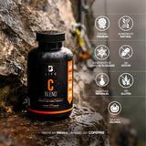 Vitamina C + Jengibre B Life® – C Blend Antioxidante (120 Cápsulas)