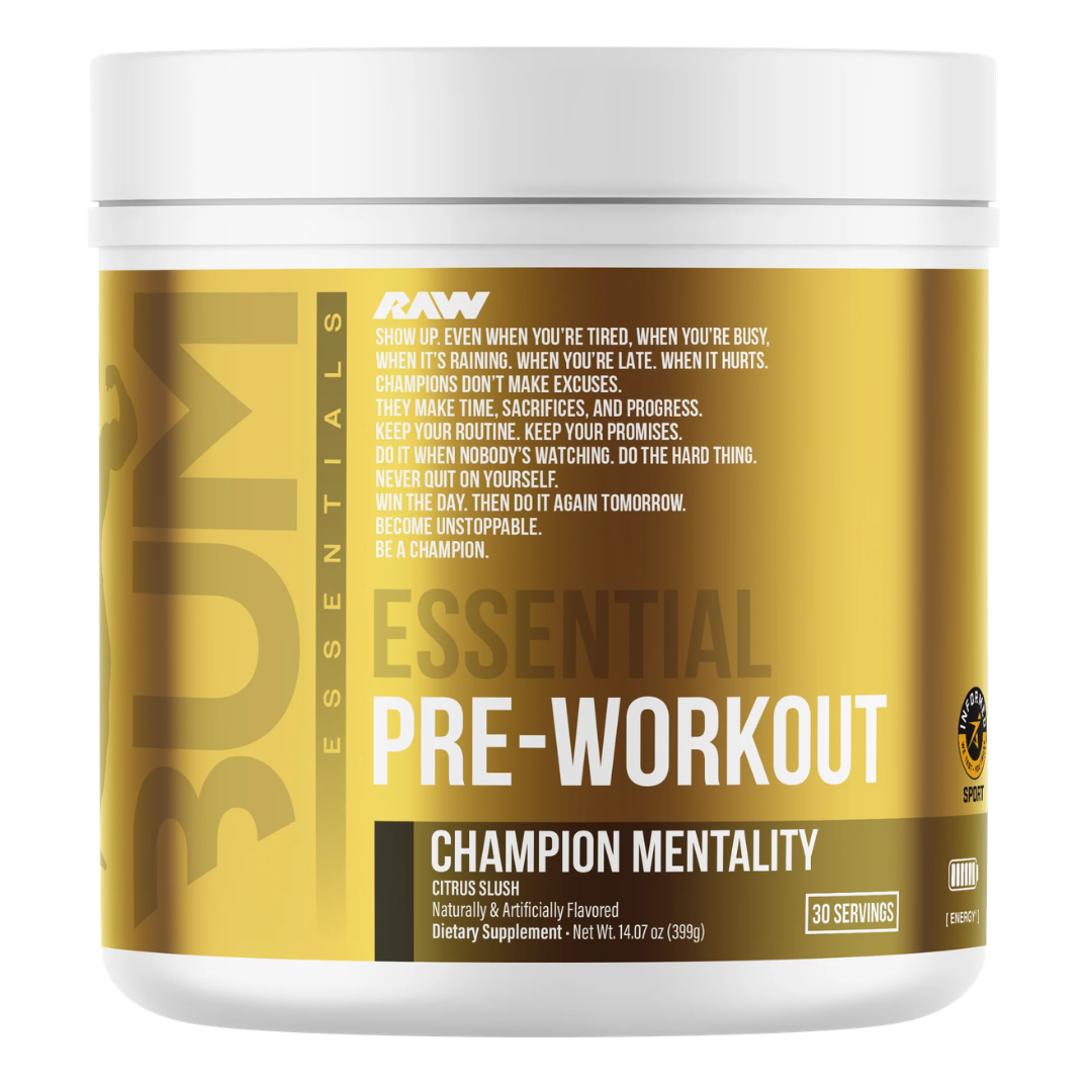 Raw Cbum Essential Pre-Workout – 30 Servicios