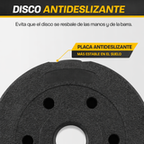 Set De Mancuernas Pesas Olympo Fit Ajustables 40kg Gym