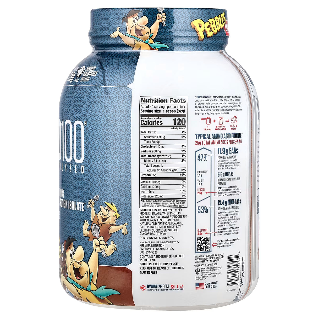 Dymatize ISO100, 1.3 lb | Proteína Hidrolizada y Aislada