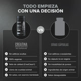 Birdman Creatina Monohidratada en Cápsulas 125 piezas | Creatina Micronizada Pura | 25 Porciones