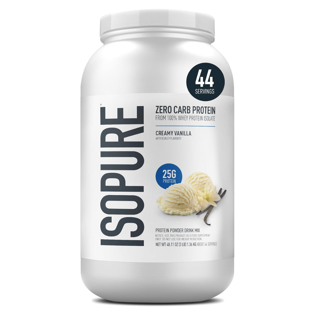 Isopure Zero Carb Proteína En Polvo 1.36 Kg  Vainilla