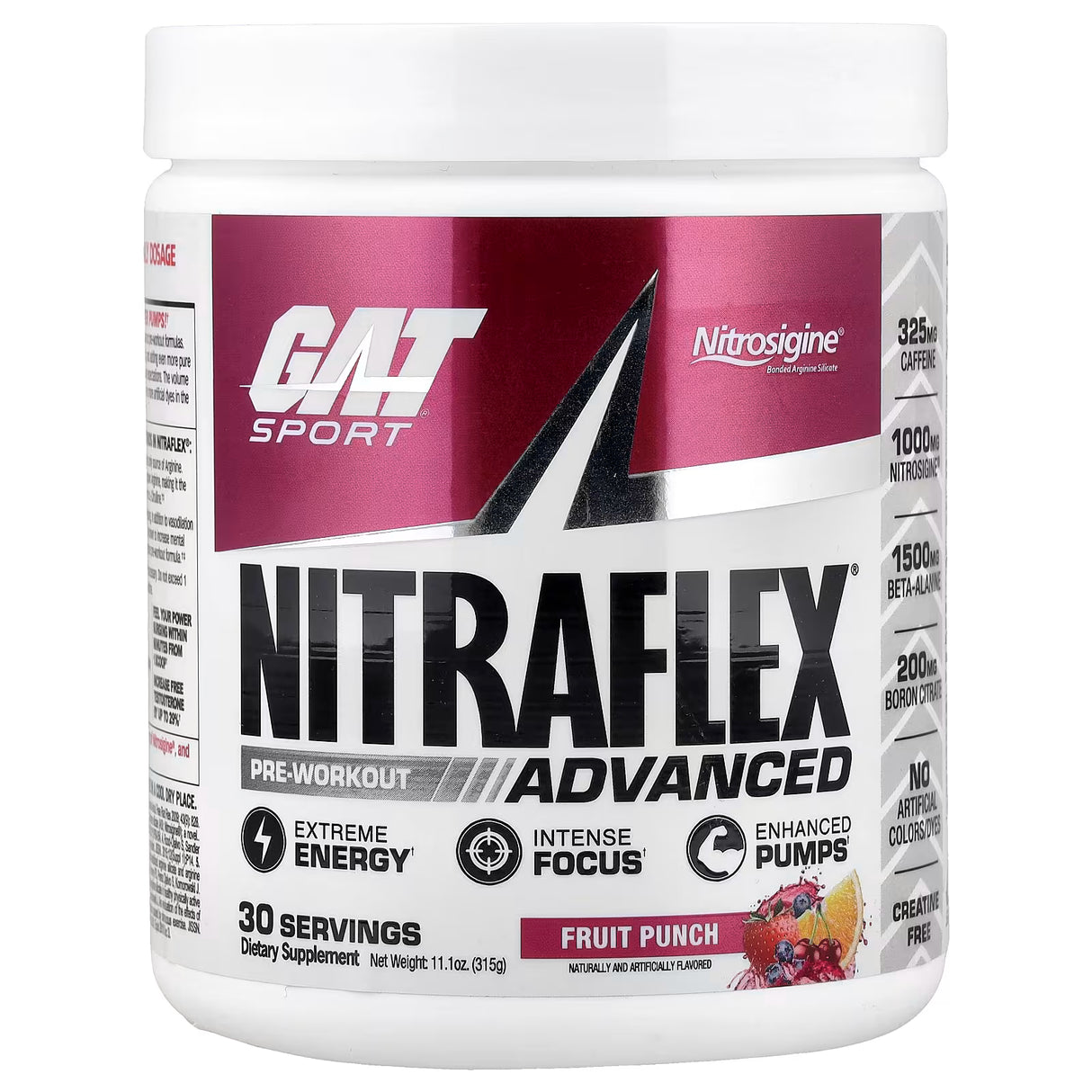 GAT Sport Nitraflex Advanced – Pre-Workout (30 Servicios)