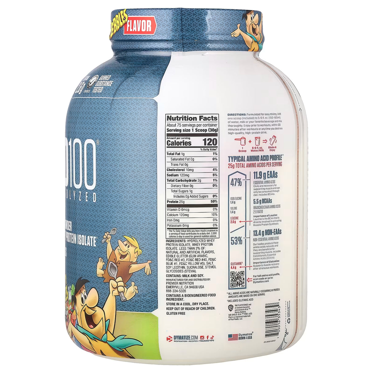 Dymatize ISO 100 – Fruity Pebbles (5 lbs)