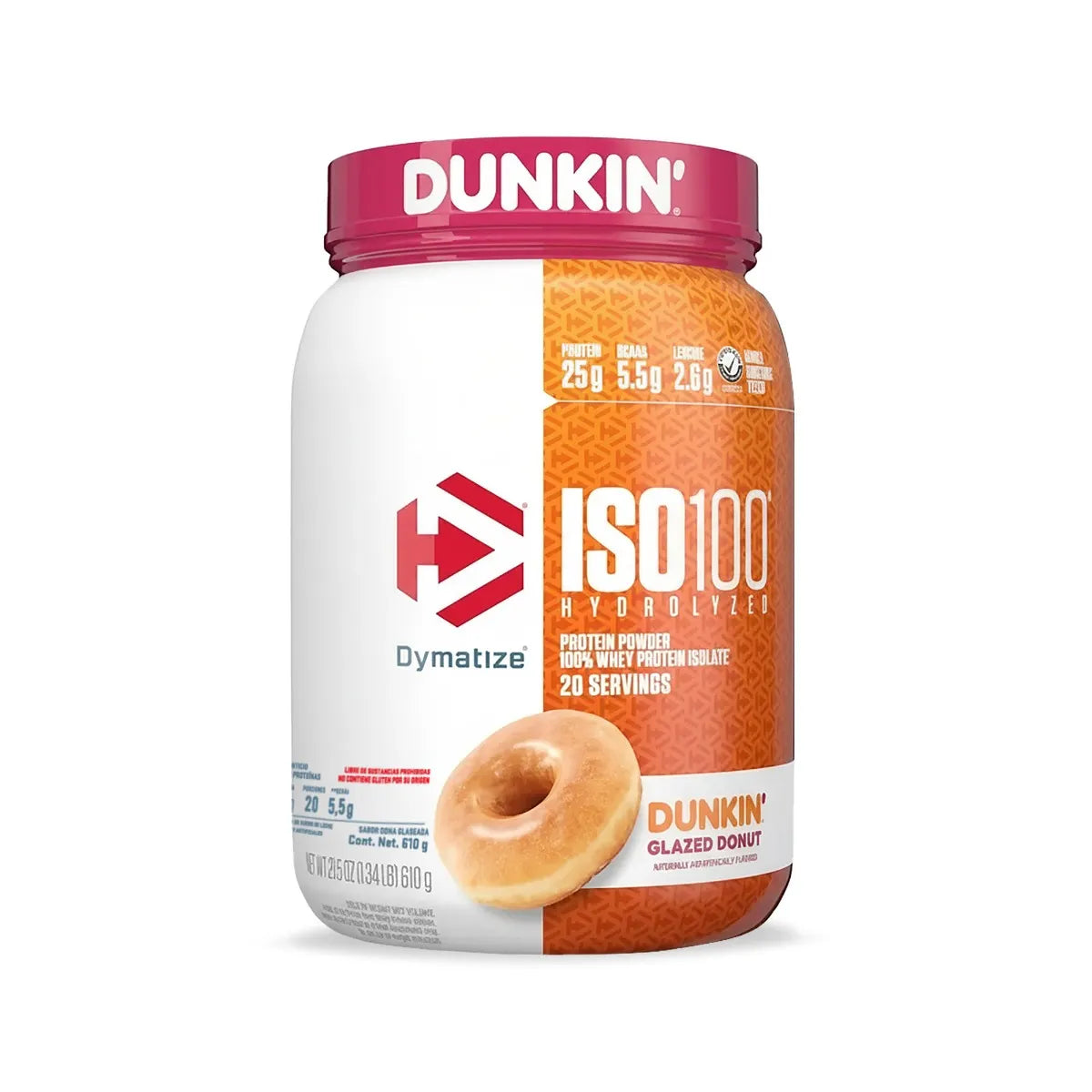 Dymatize ISO100, 1.3 lb | Proteína Hidrolizada y Aislada