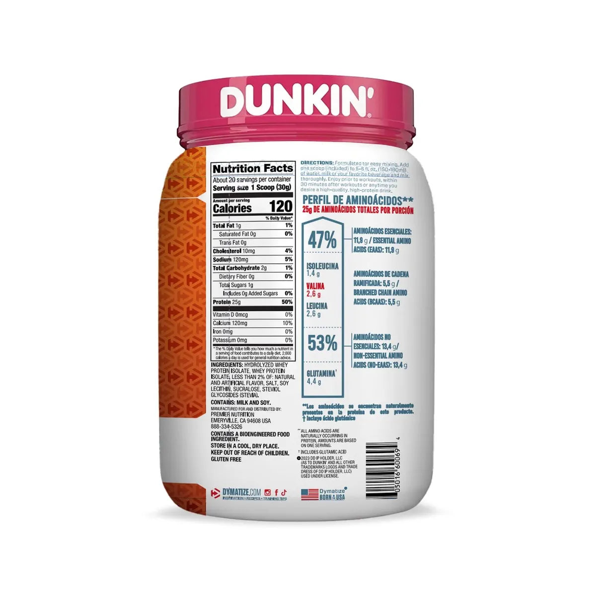 Dymatize ISO100, 1.3 lb | Proteína Hidrolizada y Aislada