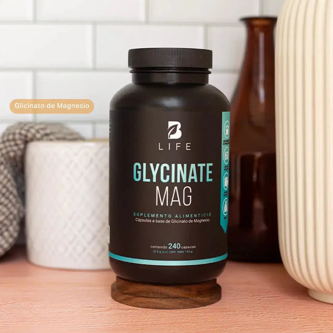 Glicinato de Magnesio | Alta Absorción | con 1800 mg por porción