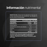 4 Mag Element B Life® – Fórmula Pura de 4 Magnesios: Citrato, Glicinato, Gluconato y Carbon (60 Cápsulas)