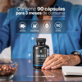 Omega 3 Platinum | Anchoa Salvaje con EPA y DHA | sin Metales Pesados | 1000 mg por porción