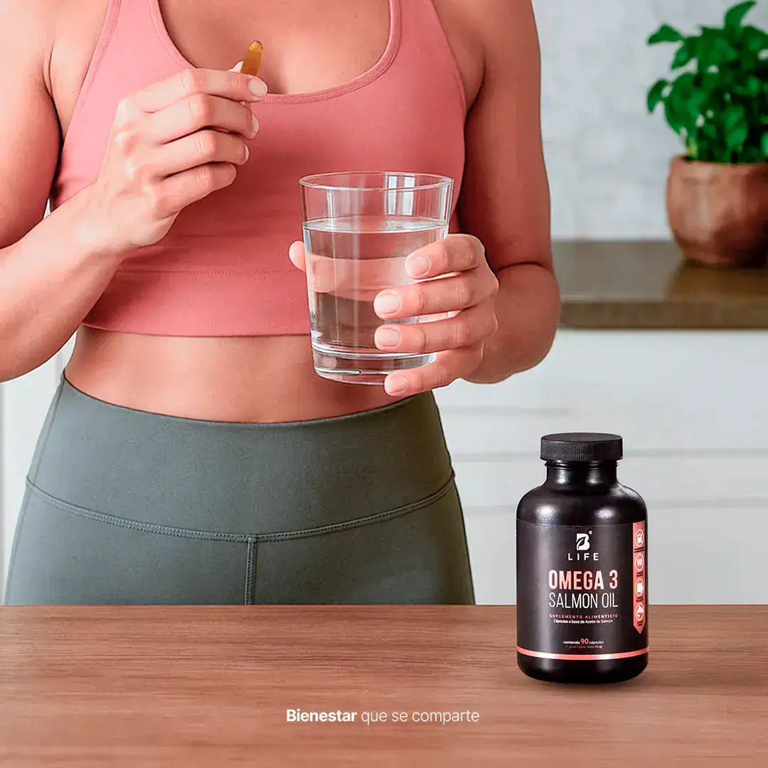 Omega 3 Aceite Puro de Salmón | con 1000 mg por porción