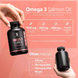 Omega 3 Aceite Puro de Salmón | con 1000 mg por porción