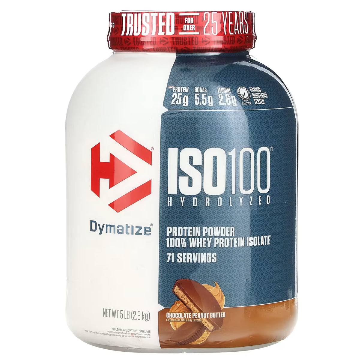 Dymatize ISO100, 1.3 lb | Proteína Hidrolizada y Aislada