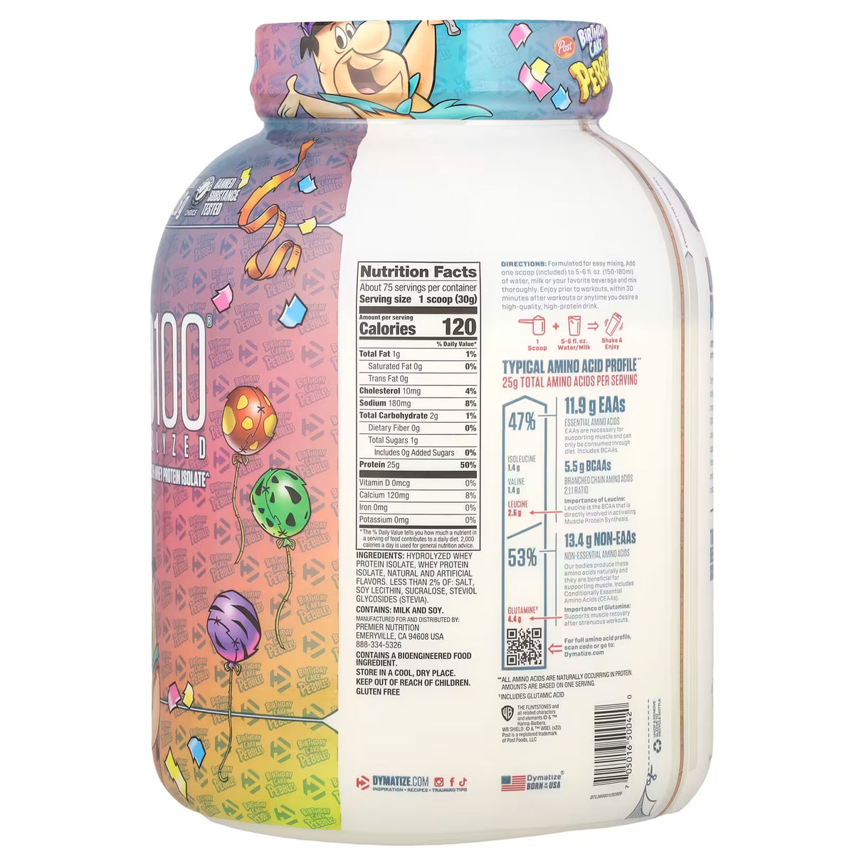 Dymatize ISO100, 1.3 lb | Proteína Hidrolizada y Aislada