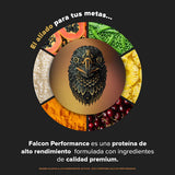 Birdman Falcon Performance Choco Bronze 1.14 kg | Proteína Vegetal con Creatina y BCAAs | 28 Porciones