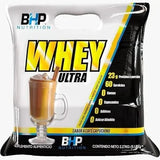 Bolsa de proteína whey ultra 2.27 kg sabor café capuchino, suplemento alimenticio