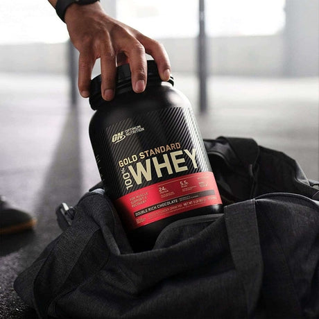 Proteína Whey Optimum Nutrition Gold Standard 100% Sabor Platano V– 5 lb (2.27 kg) | Suplementos Nutrihub Optimum Nutrition