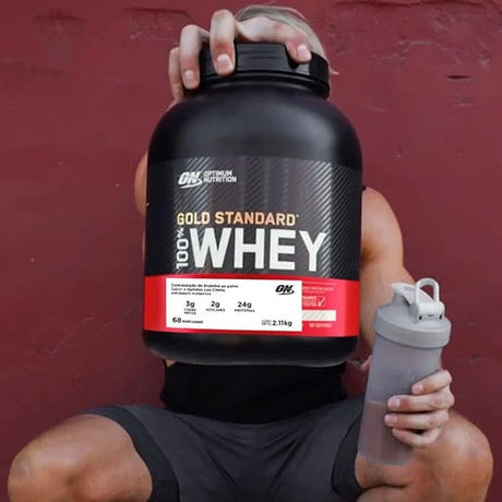 Proteína Whey Optimum Nutrition Gold Standard 100% Sabor Galletas con Crema (Cookies & Cream) – 5 lb (2.27 kg) | Suplementos Nutrihub Optimum Nutrition