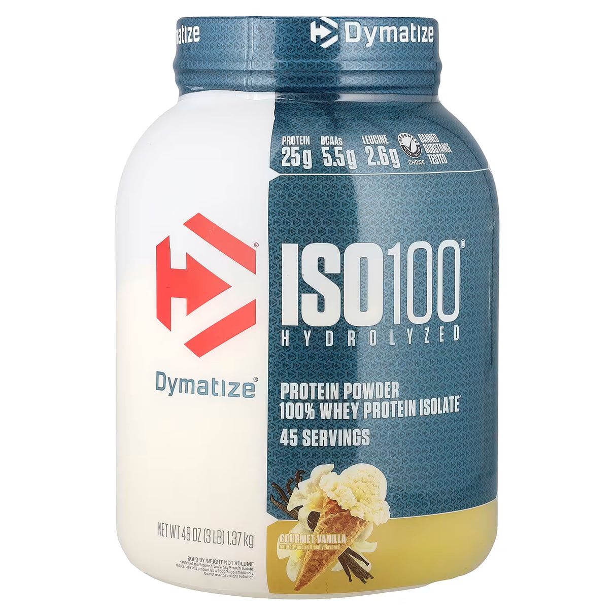 Dymatize ISO100, 1.3 lb | Proteína Hidrolizada y Aislada