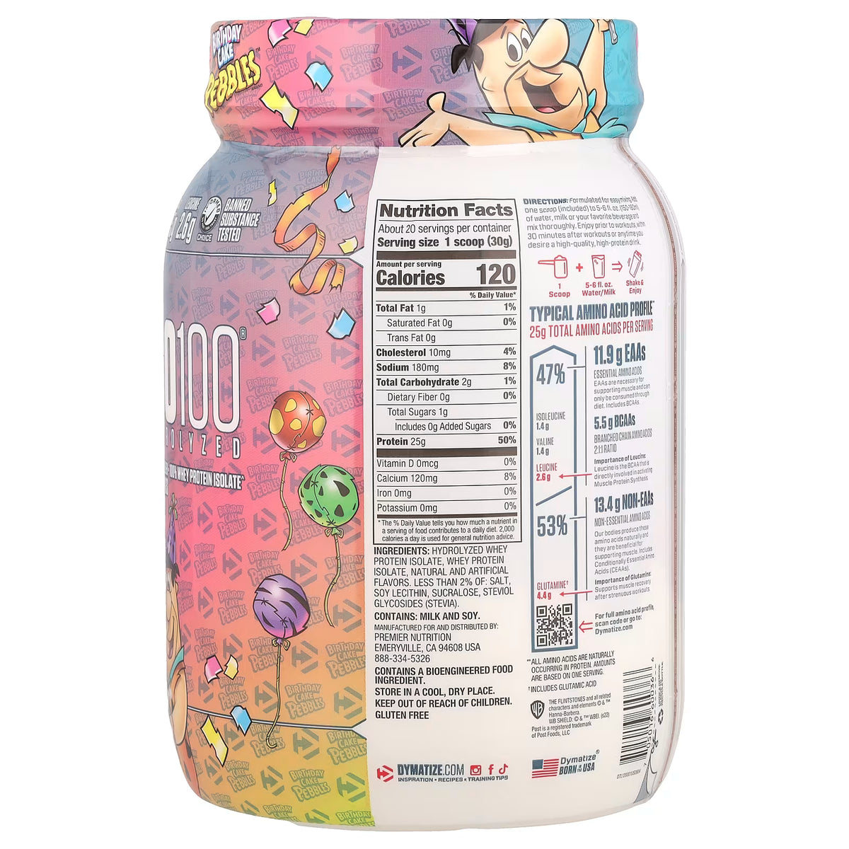 Dymatize ISO100, 1.3 lb | Proteína Hidrolizada y Aislada