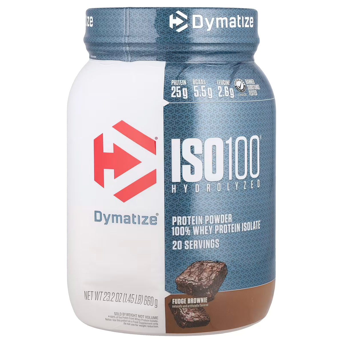Dymatize ISO100, 1.3 lb | Proteína Hidrolizada y Aislada