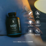 Night Blend B Life – 90 Cápsulas – Fórmula Nocturna con Magnesio