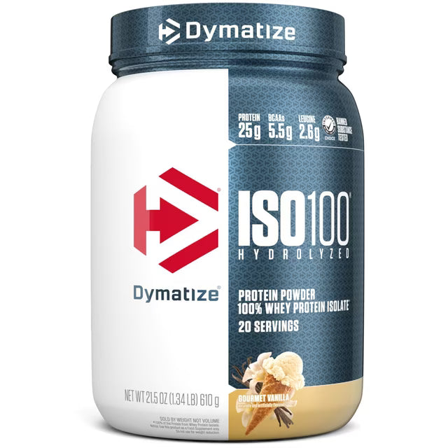 Dymatize ISO100, 1.3 lb | Proteína Hidrolizada y Aislada